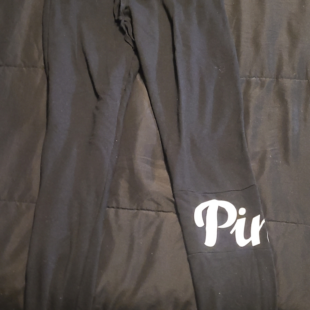 Pink Victorias secret lightweight stretchy joggers